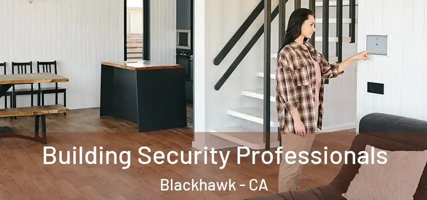  Building Security Professionals Blackhawk - CA