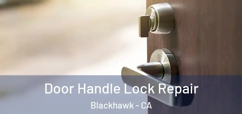  Door Handle Lock Repair Blackhawk - CA